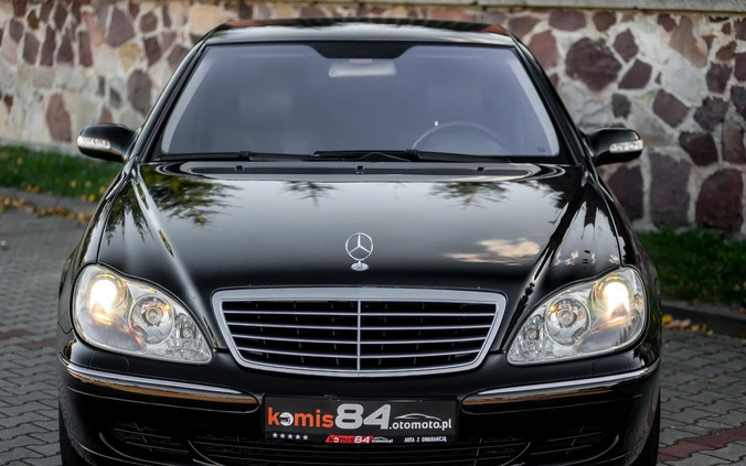 Mercedes-Benz Klasa S cena 37900 przebieg: 210000, rok produkcji 2004 z Kosów Lacki małe 667
